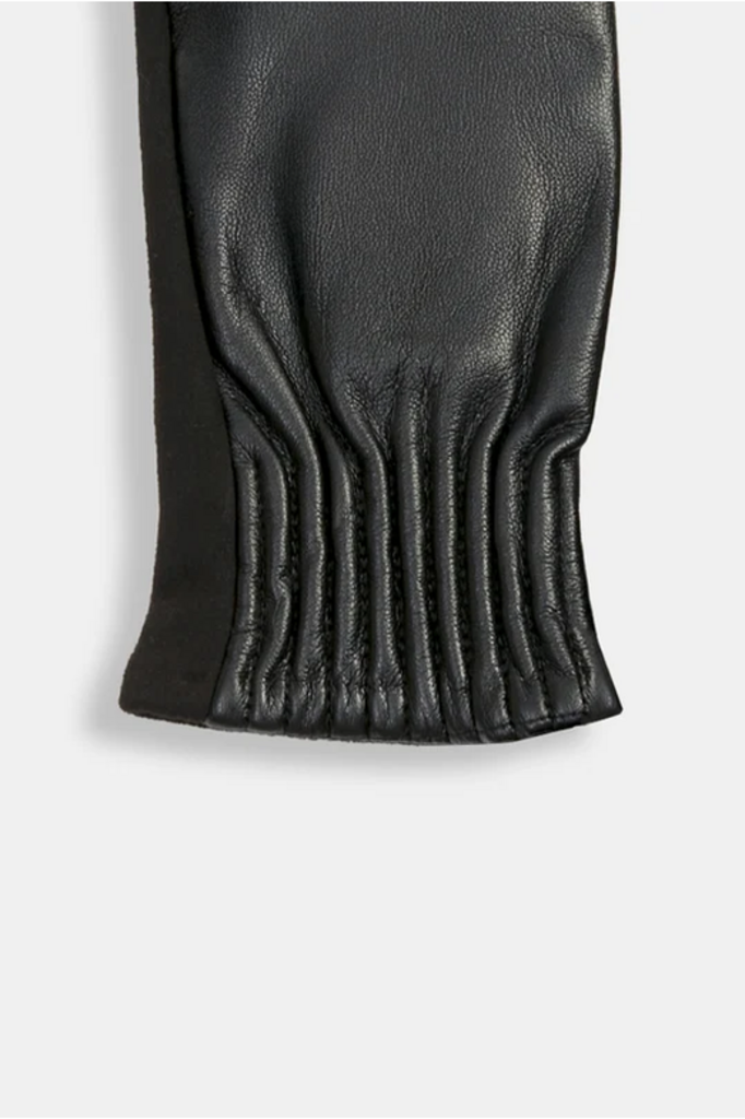 Common Knit Shirred Mixed Gloves