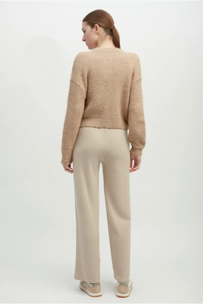 Common Knit Alpaca Knit Bomber Jacket  ONE SIZE