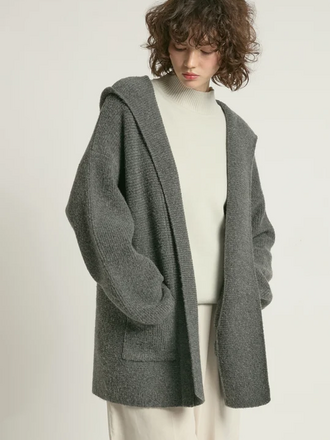 Look By M Haven Hoodie Cardigan ONE SIZE