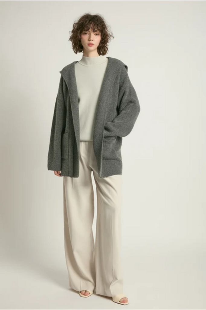 Look By M Haven Hoodie Cardigan ONE SIZE