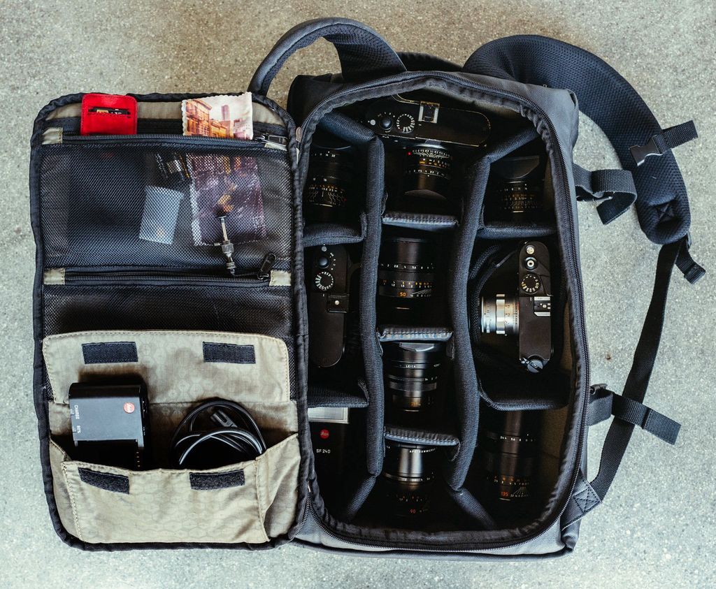 hex camera backpack