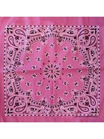 Bandana, Pink 22" Square