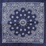 Bandana, Navy 22" Square