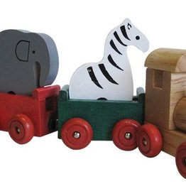 melissa and doug zoo animal train set