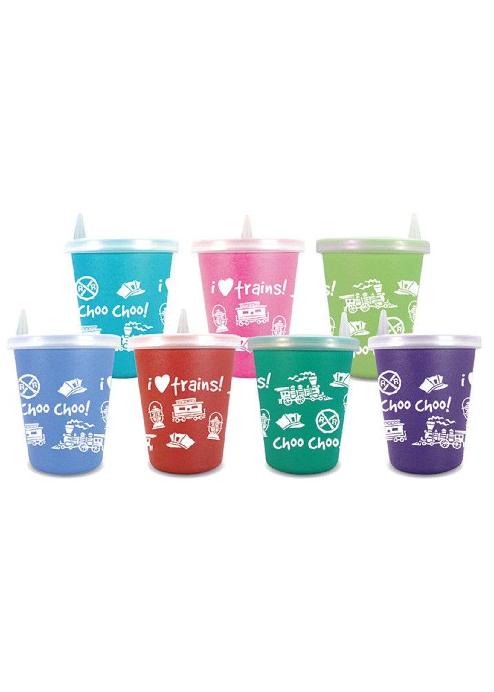 Charles Products Toddler Juice Cup Trains