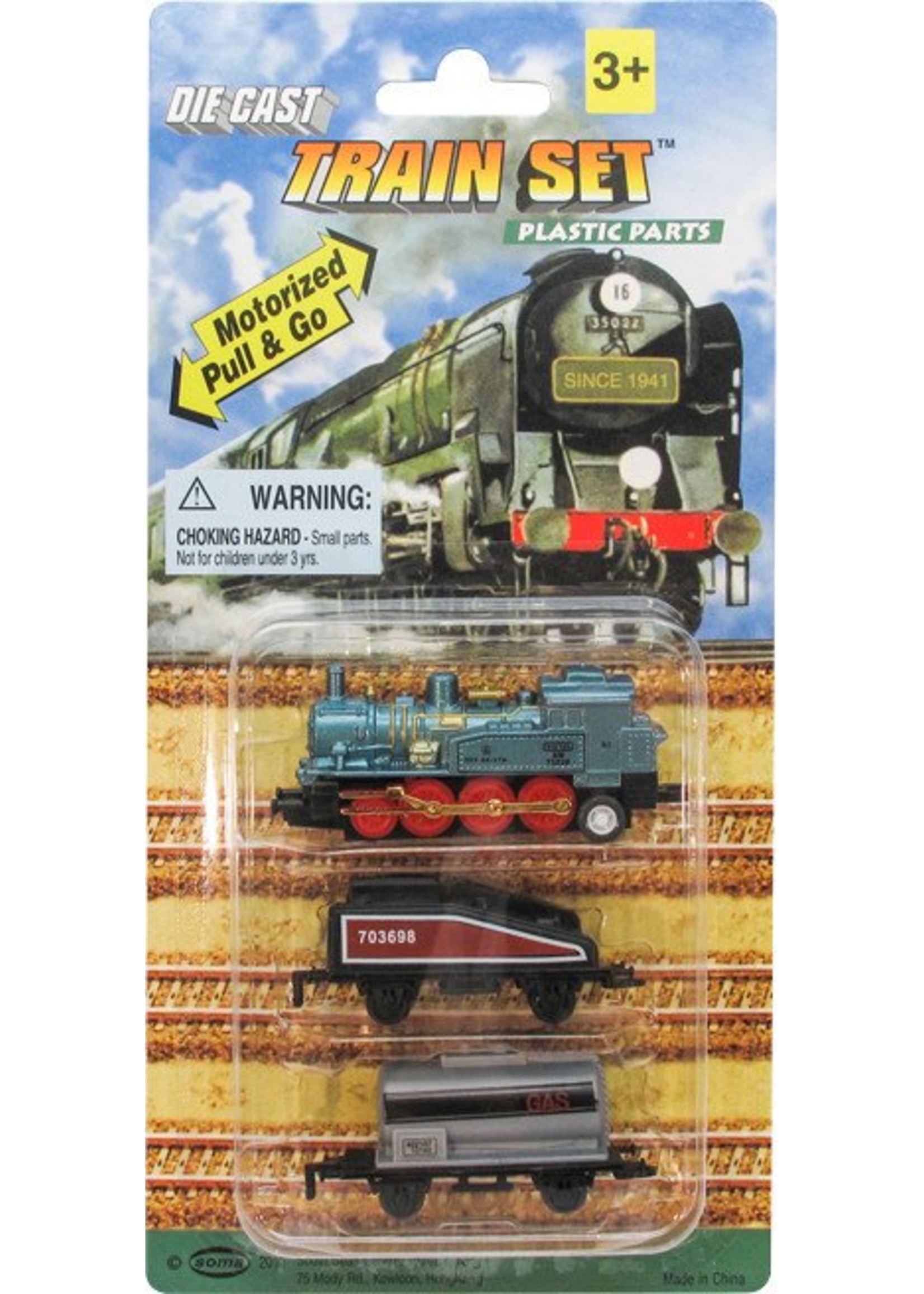 Pull & Go Train Set 3 pc