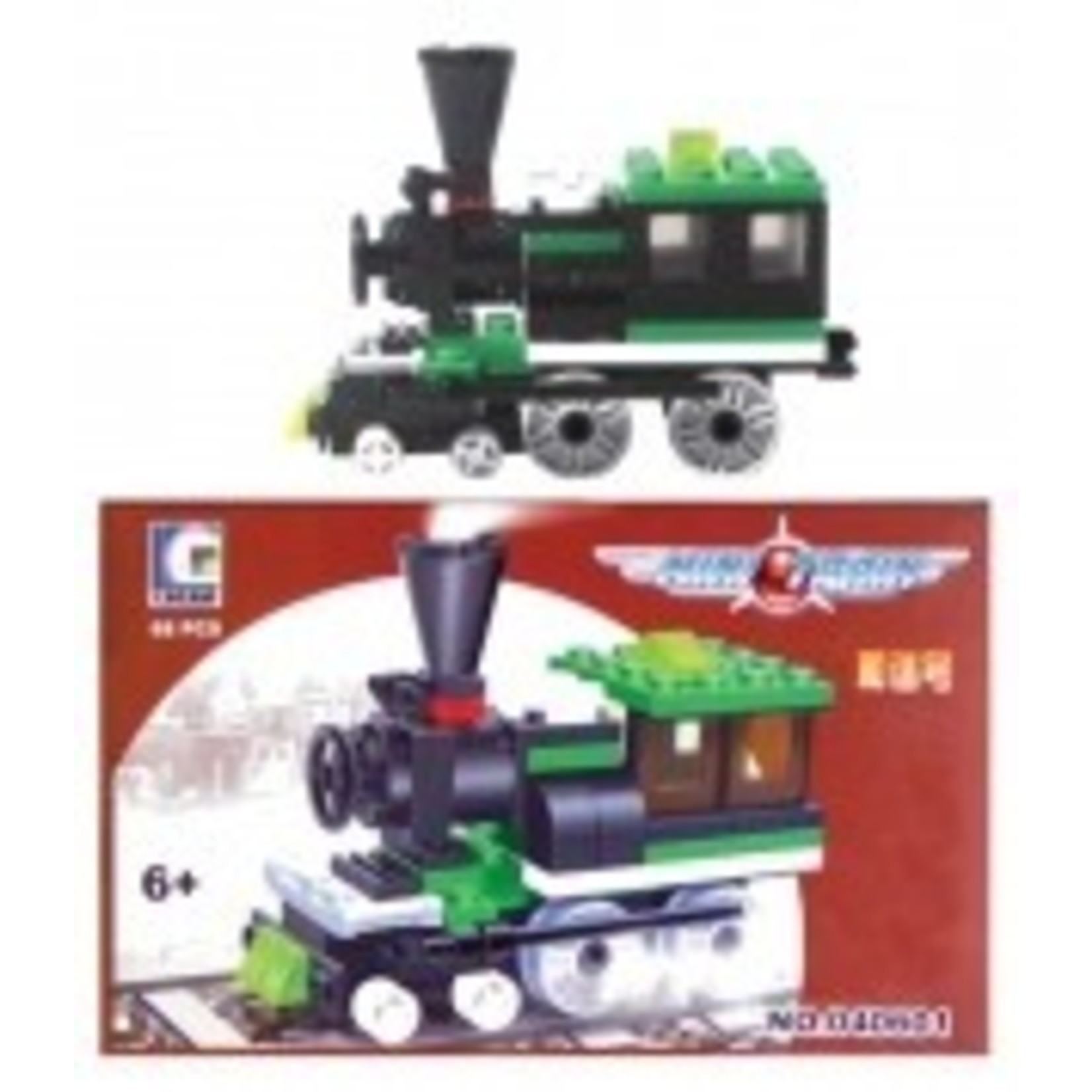 Charles Products 68 pc Train Block Set (lego)