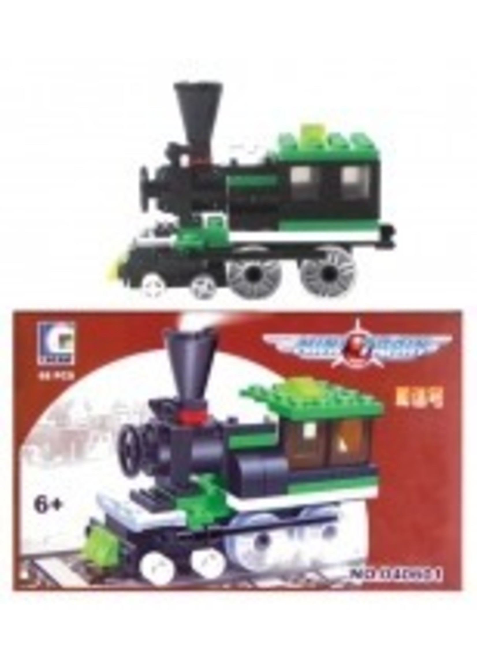 Charles Products 68 pc Train Block Set (lego)