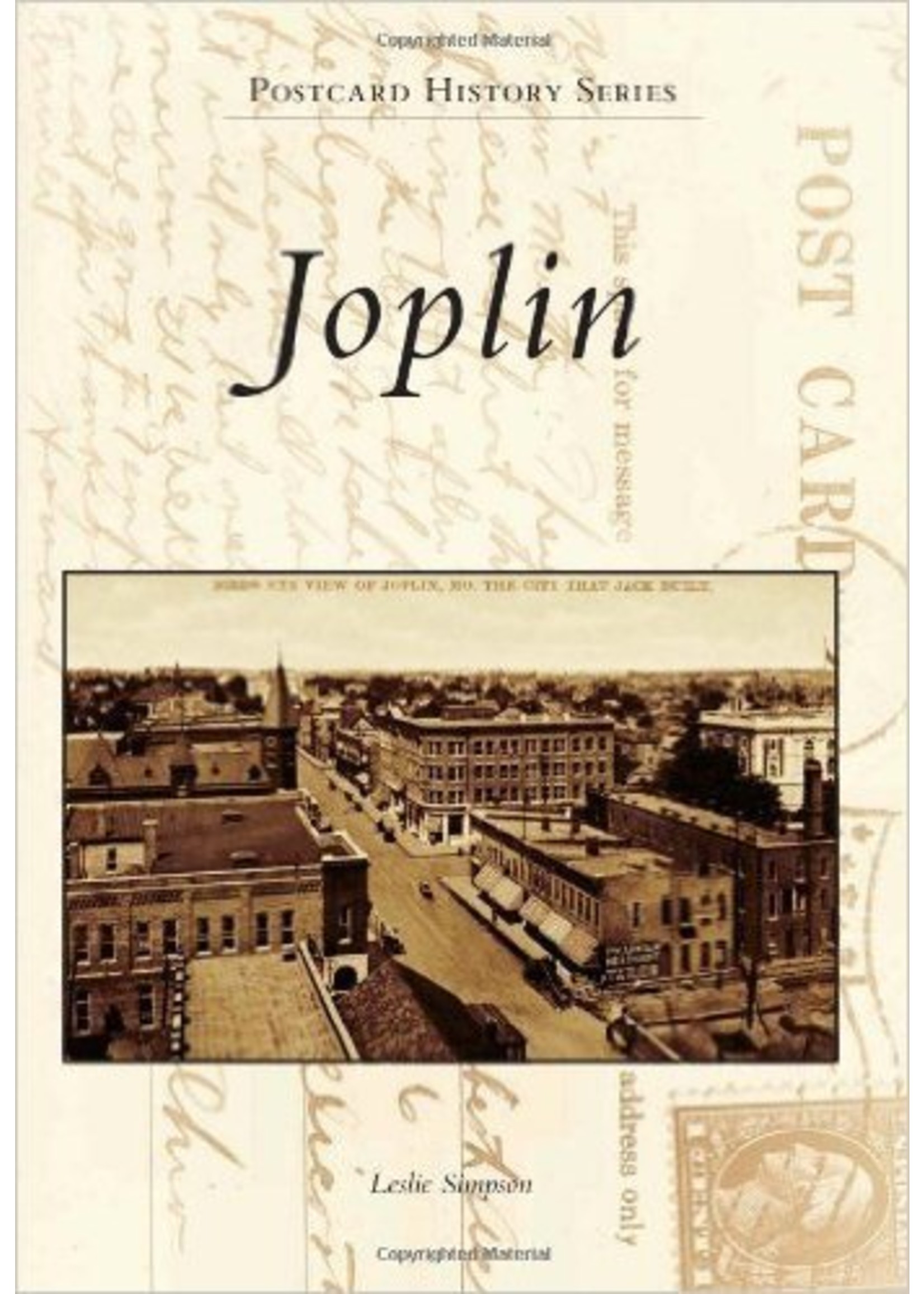 Post Card History Series Joplin
