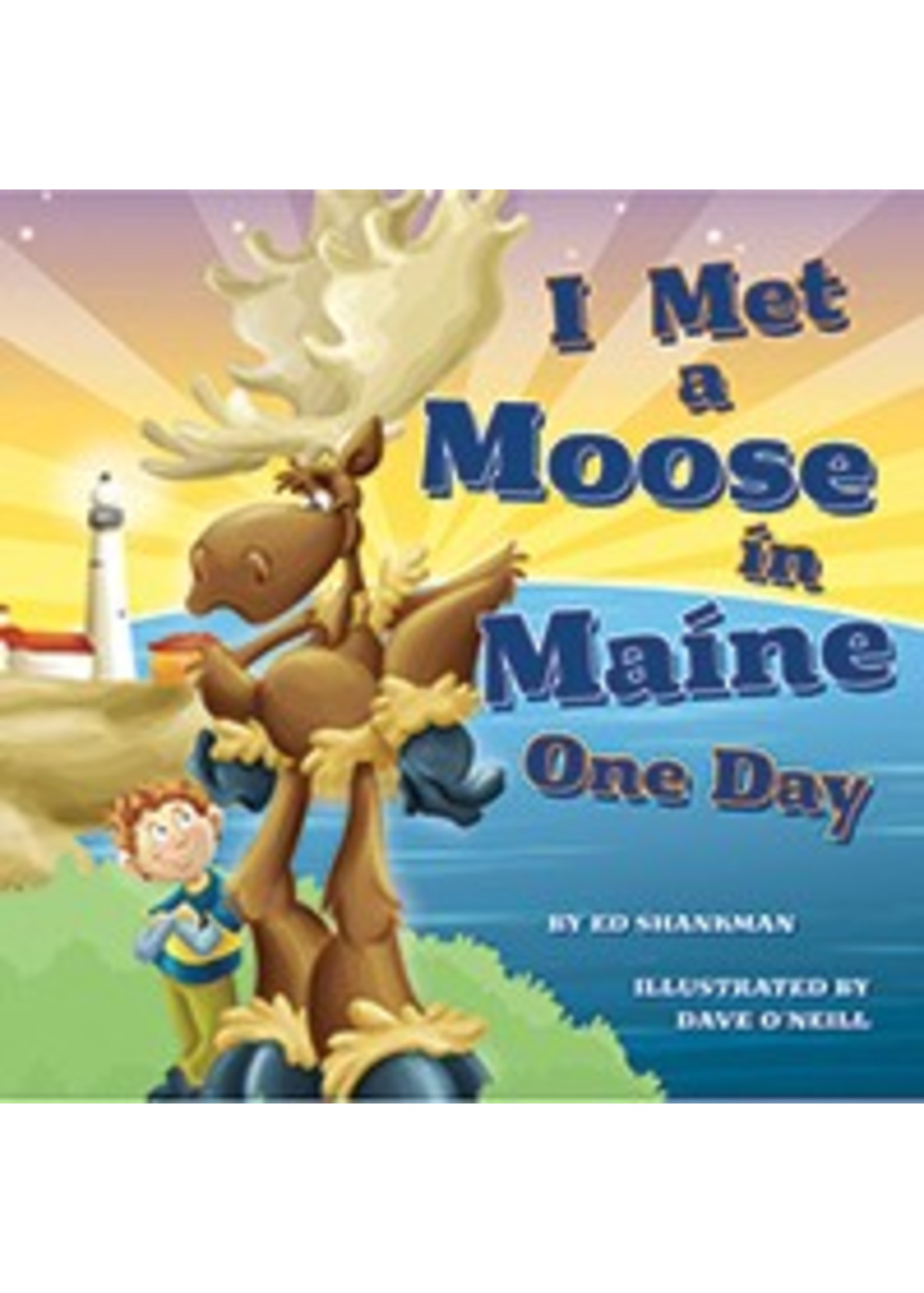 Applewood Books I Met a Moose in Maine One Day