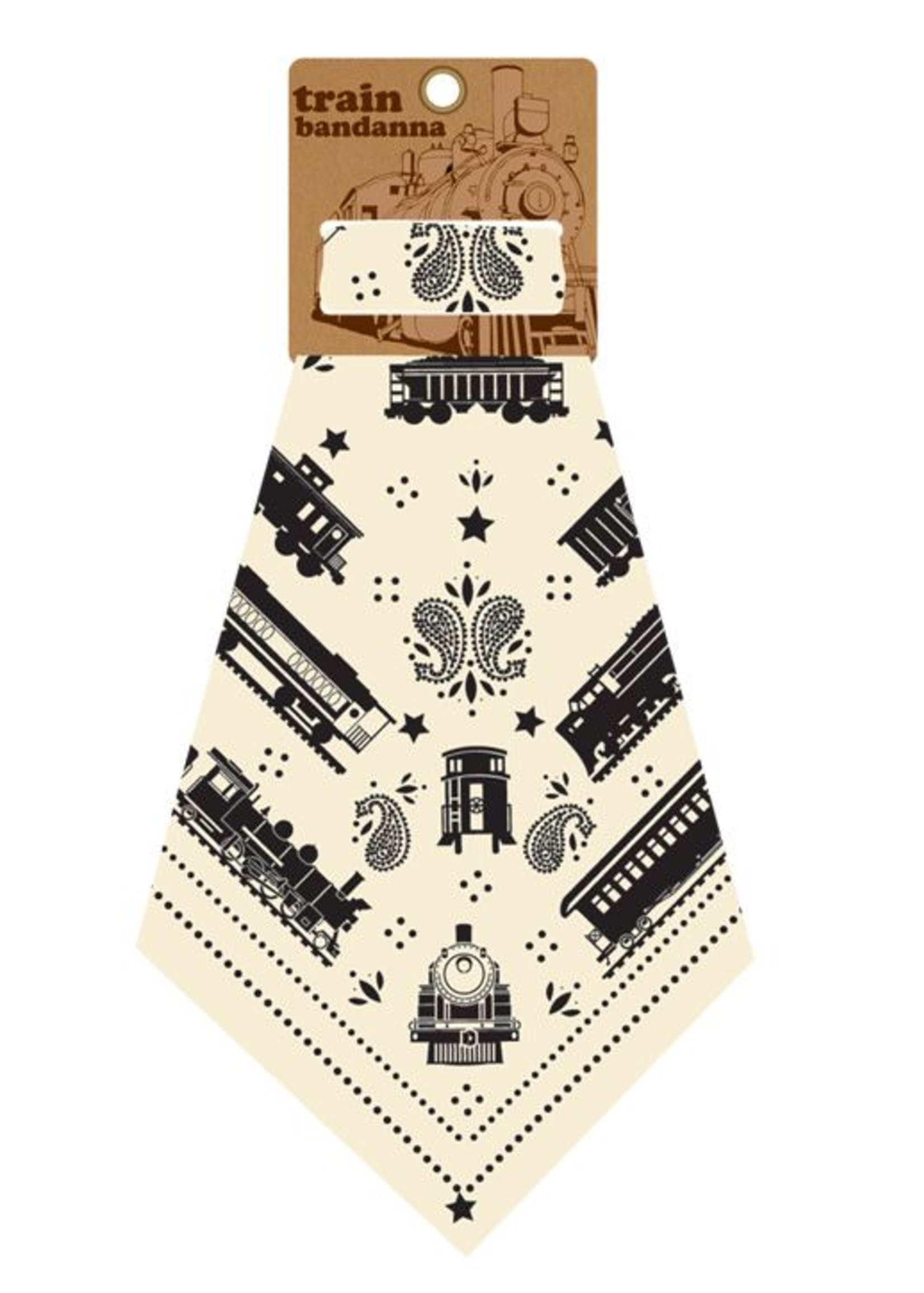 Charles Products Train Silhouettes Bandana