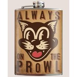 Trixie & Milo On the Prowl Flask