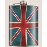 Trixie & Milo Union Jack Flask