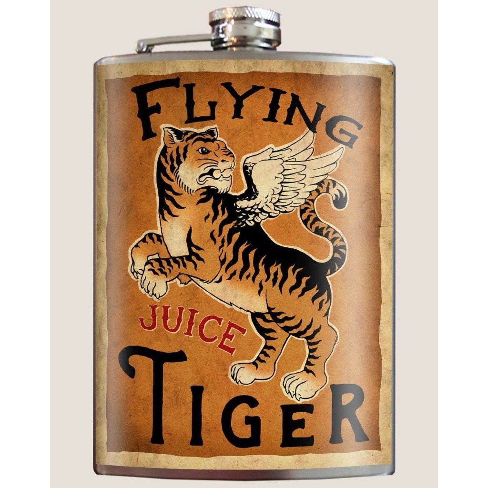 Trixie & Milo Flying Tiger Flask