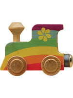 Born Rail Products NAMETRAIN ACCESSORY CARS RAINBOW ENGINE