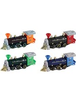WowToyz Diecast Pullback Train Red Orange Green or Blue
