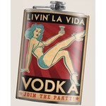 Trixie & Milo Livin La Vida Vodka Flask