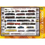 History of Trains Puzzle 1000 Pieces