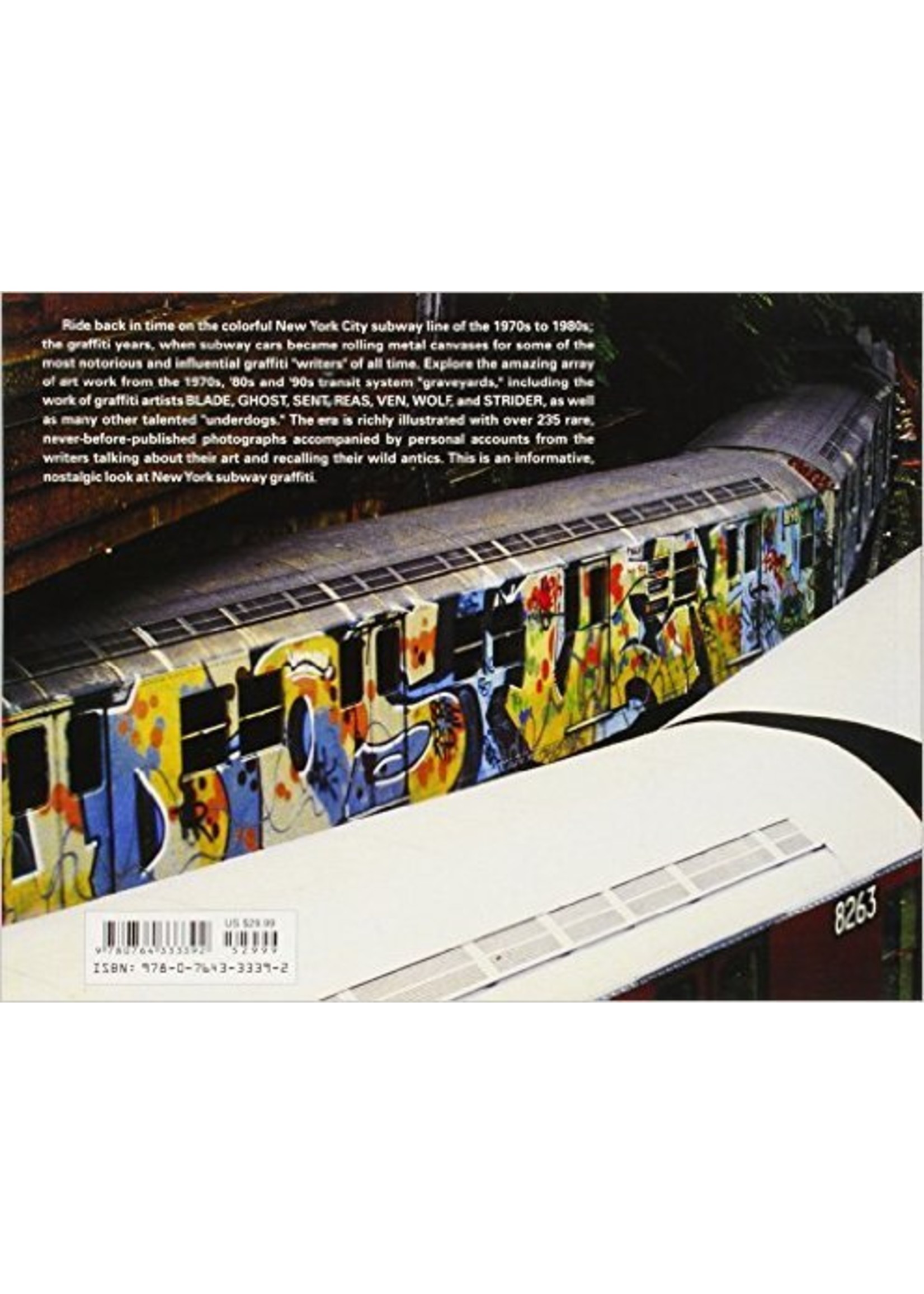Schiffer Publishing New York Subway Graffiti
