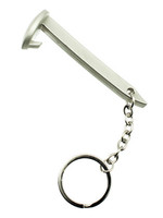 Born Rail Products Railroad Spike Bottle Opener Keychain