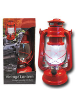LED VINTAGE-STYLE METAL LANTERN