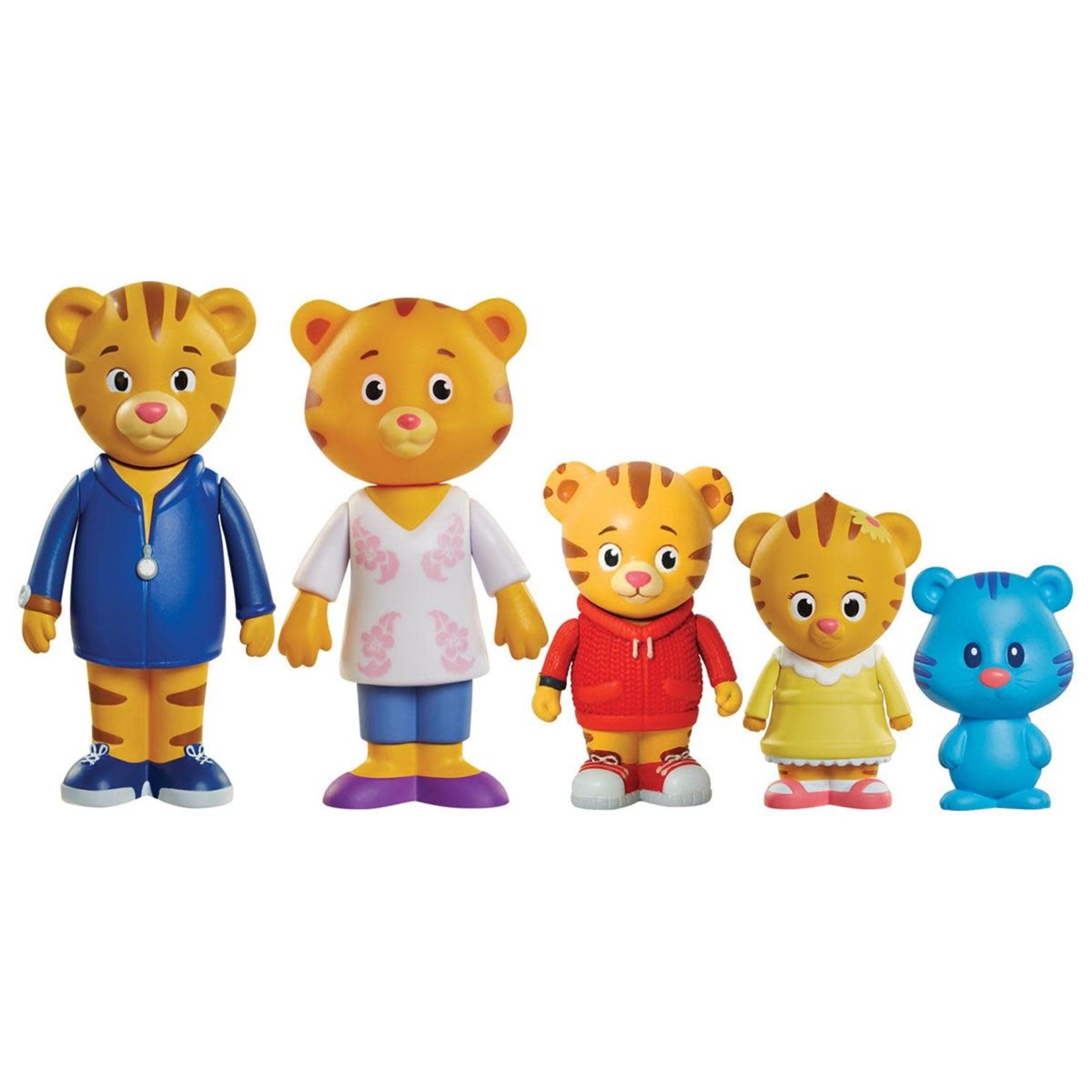 Daniel Tiger Family Figure Set 5PK