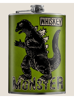 Trixie & Milo Whiskey Monster Flask