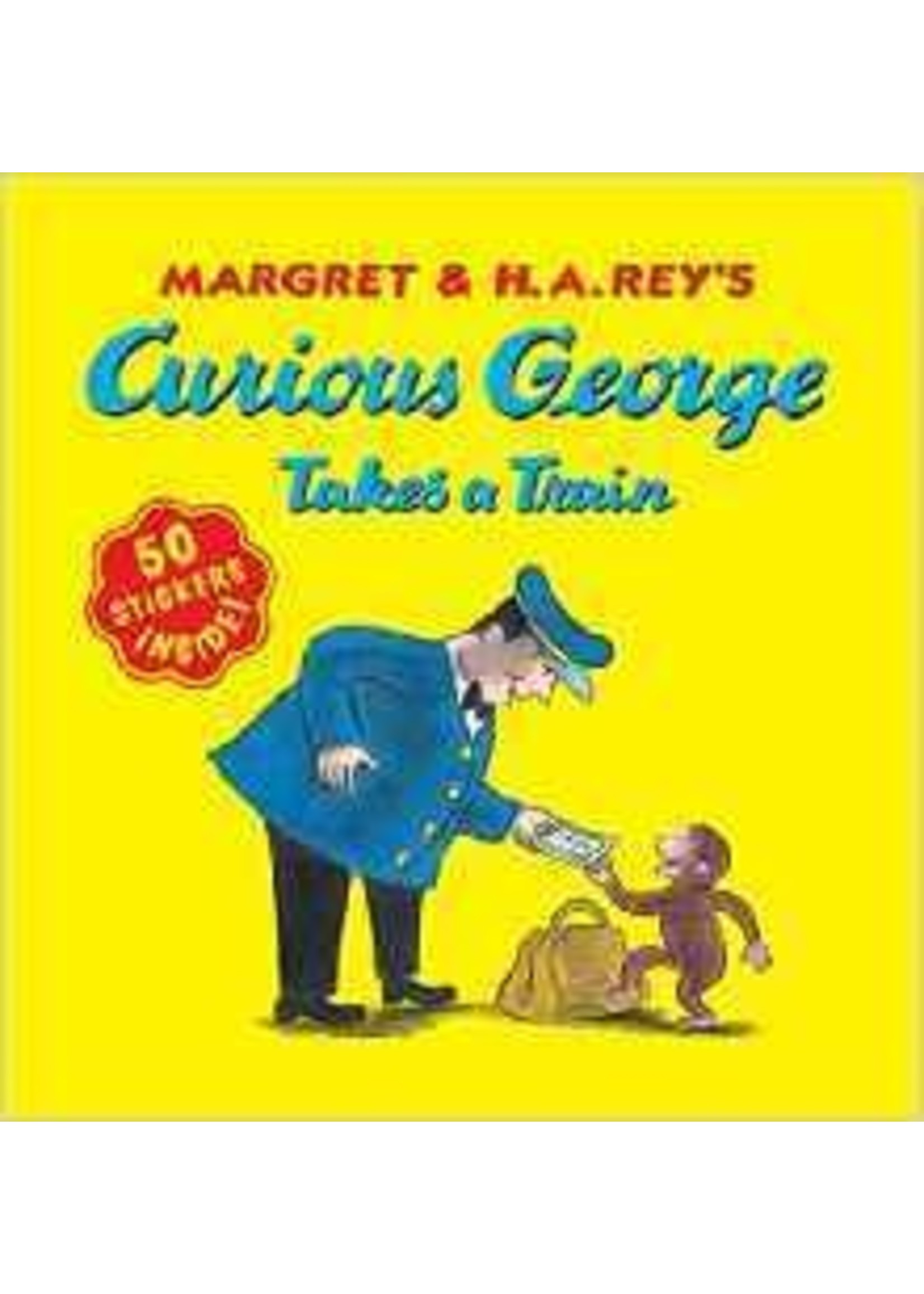 CURIOUS GEORGE TAKES A TRAIN - STICKER BOOK