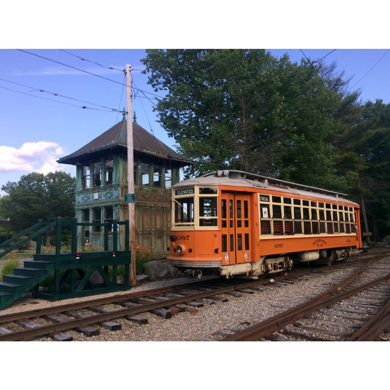 Pack of 8 Seashore Trolley Museum Note Cards (asst) with envelopes