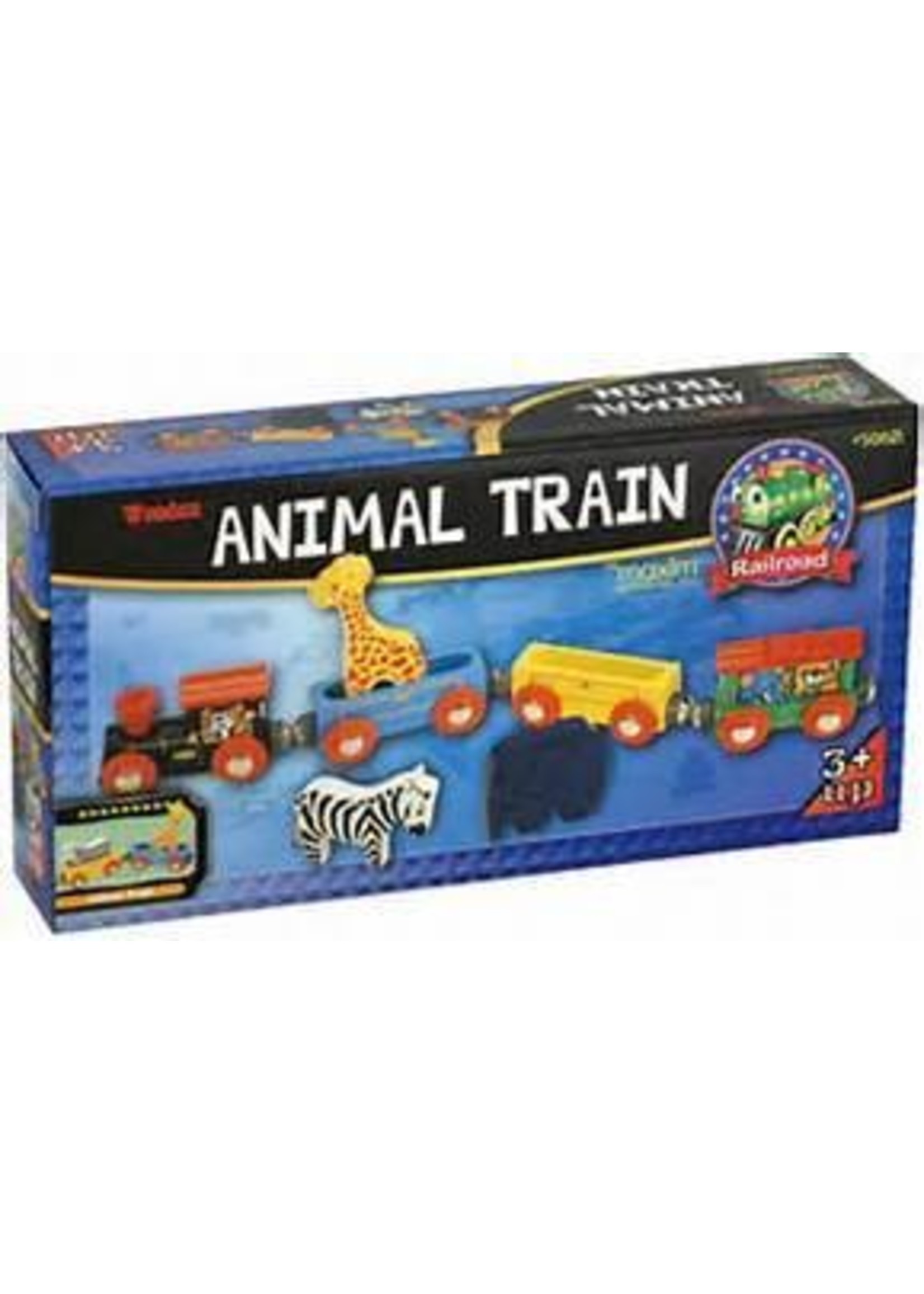 Li'l Chugs Animal Train - Wooden