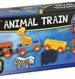 melissa and doug zoo animal train set