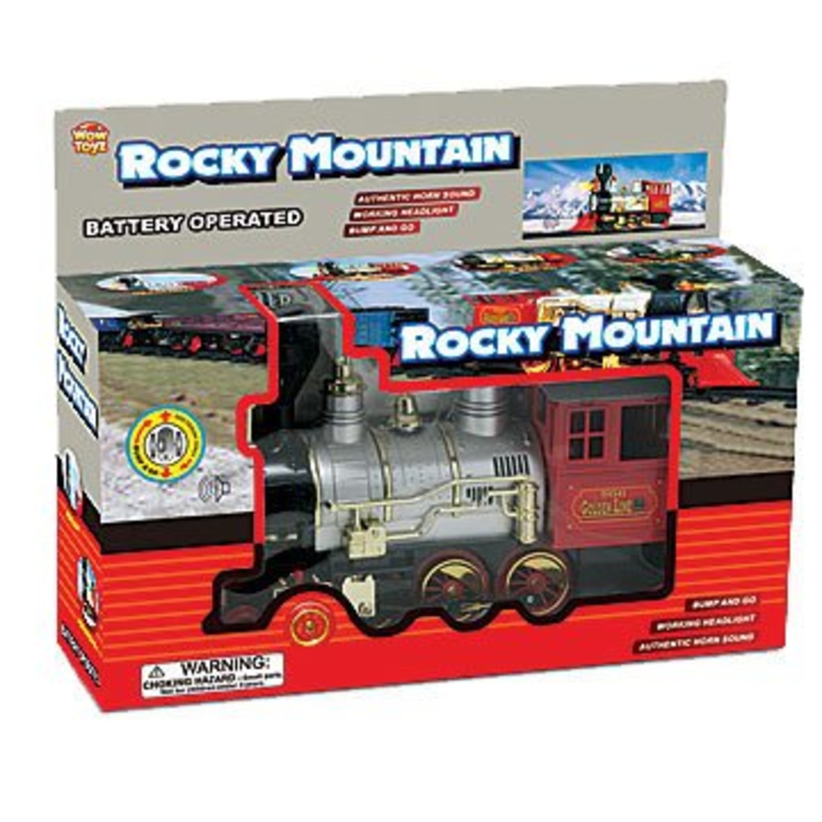 Rocky Mountain Jr. Bump & Go Locomotive