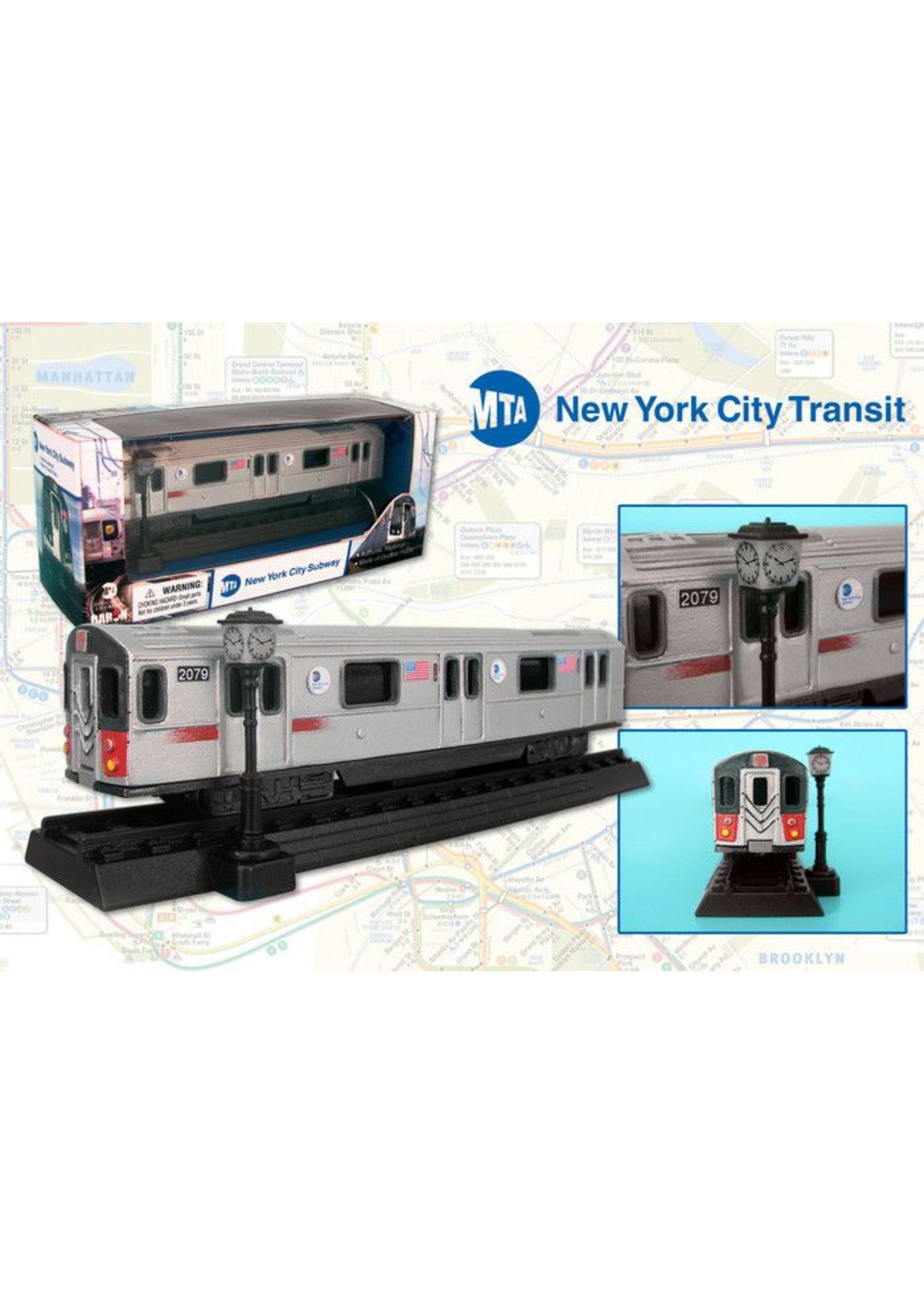 Daron Worldwide Trading MTA Diecast New York City Subway Car