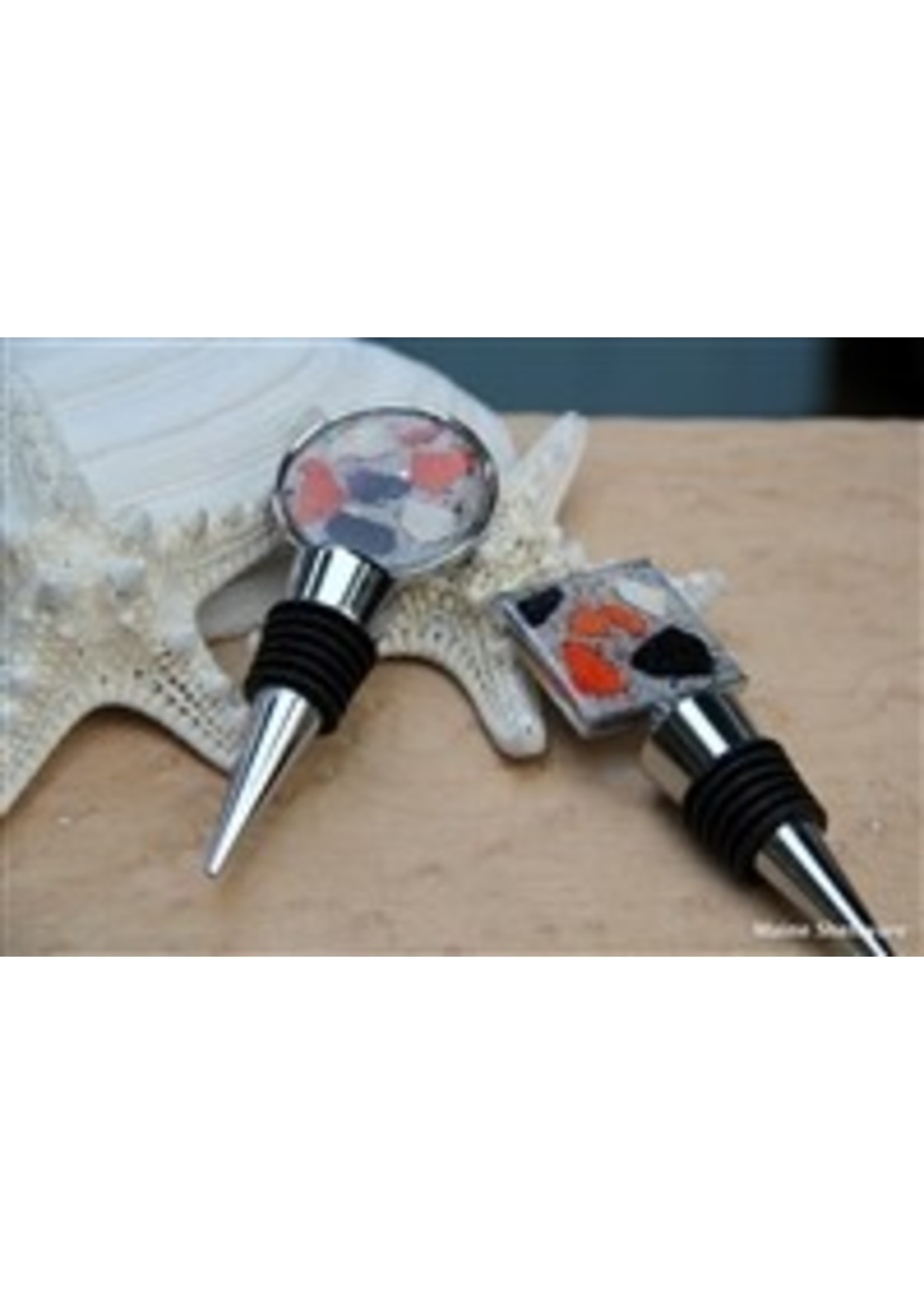 Maine Shellware Seashell Bottle Stopper