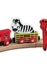 zoo animal train set