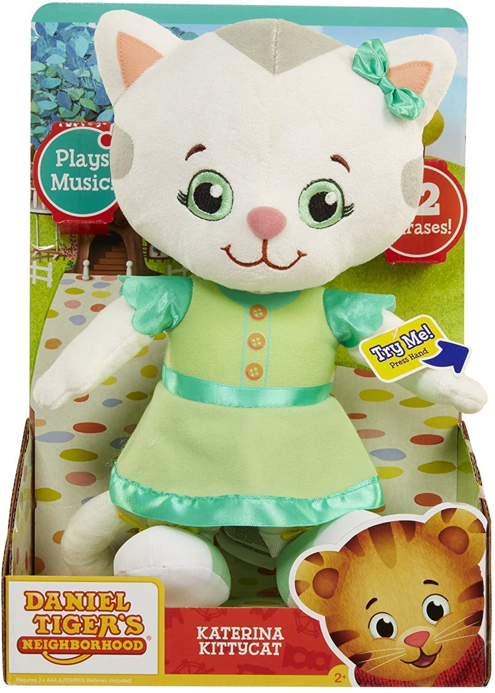 Katerina Kittycat (Daniel Tiger) Plush LARGE