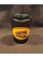 STM Logo 2 oz Black Shot Glass