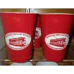 American Crystal STM Ceramic Red Party Cup