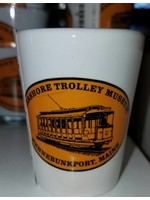 Lantern Press STM Logo 2 oz White Shot Glass
