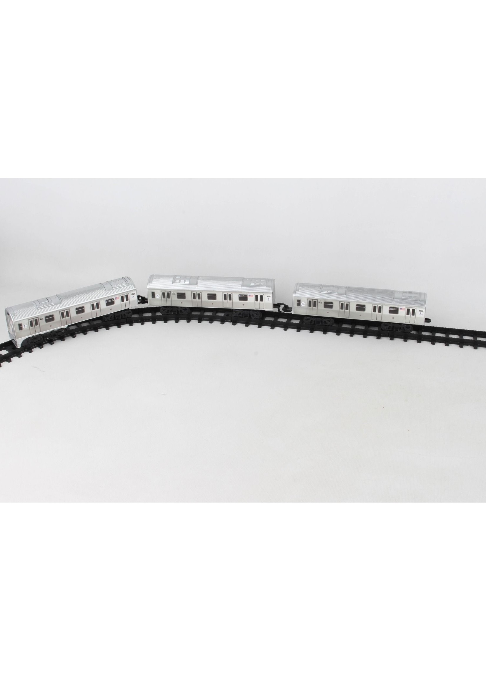 Daron Worldwide Trading MTA 3 Piece Train Set with Track