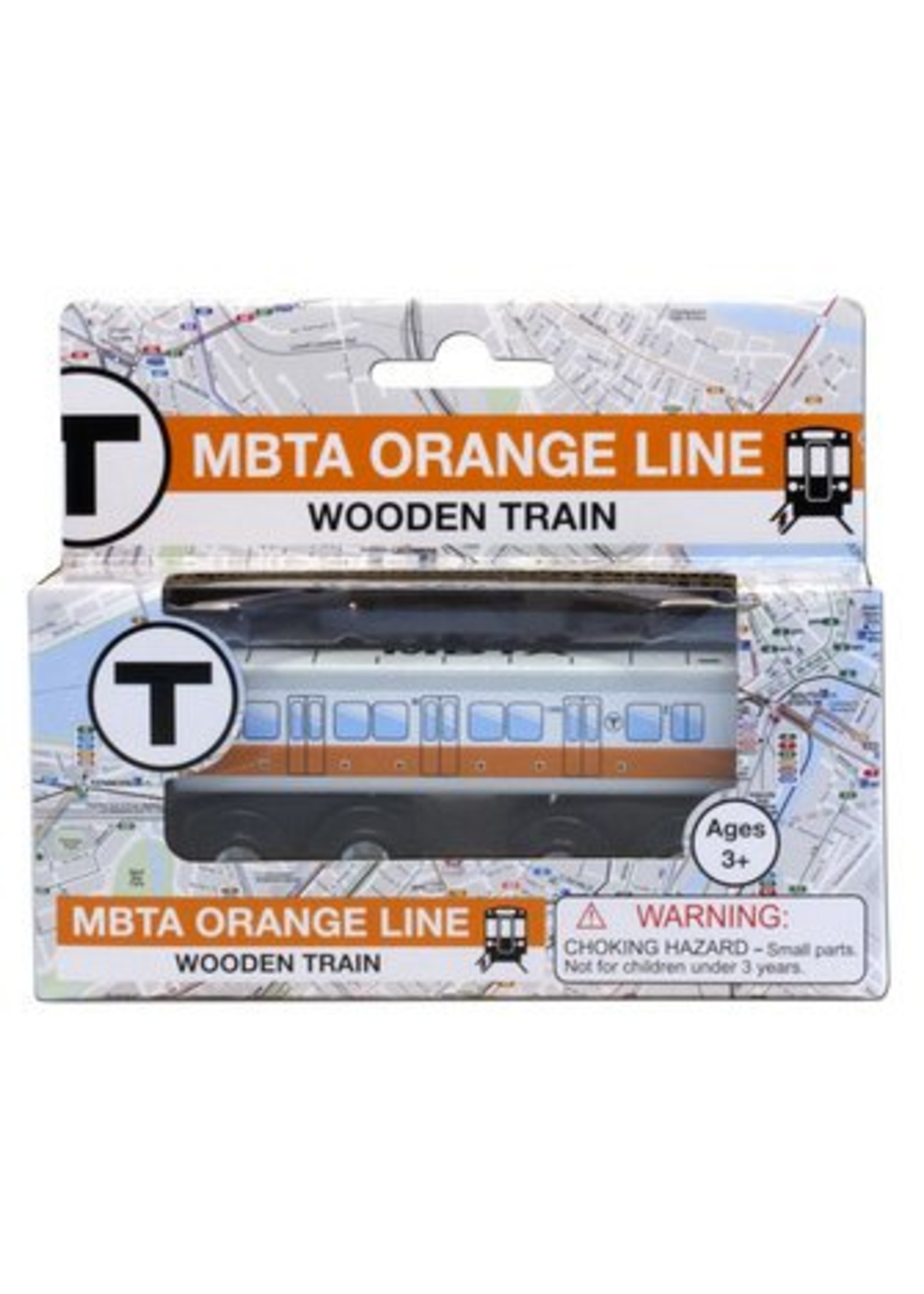MBTA - Ward Maps MBTA Orange Line - Wooden