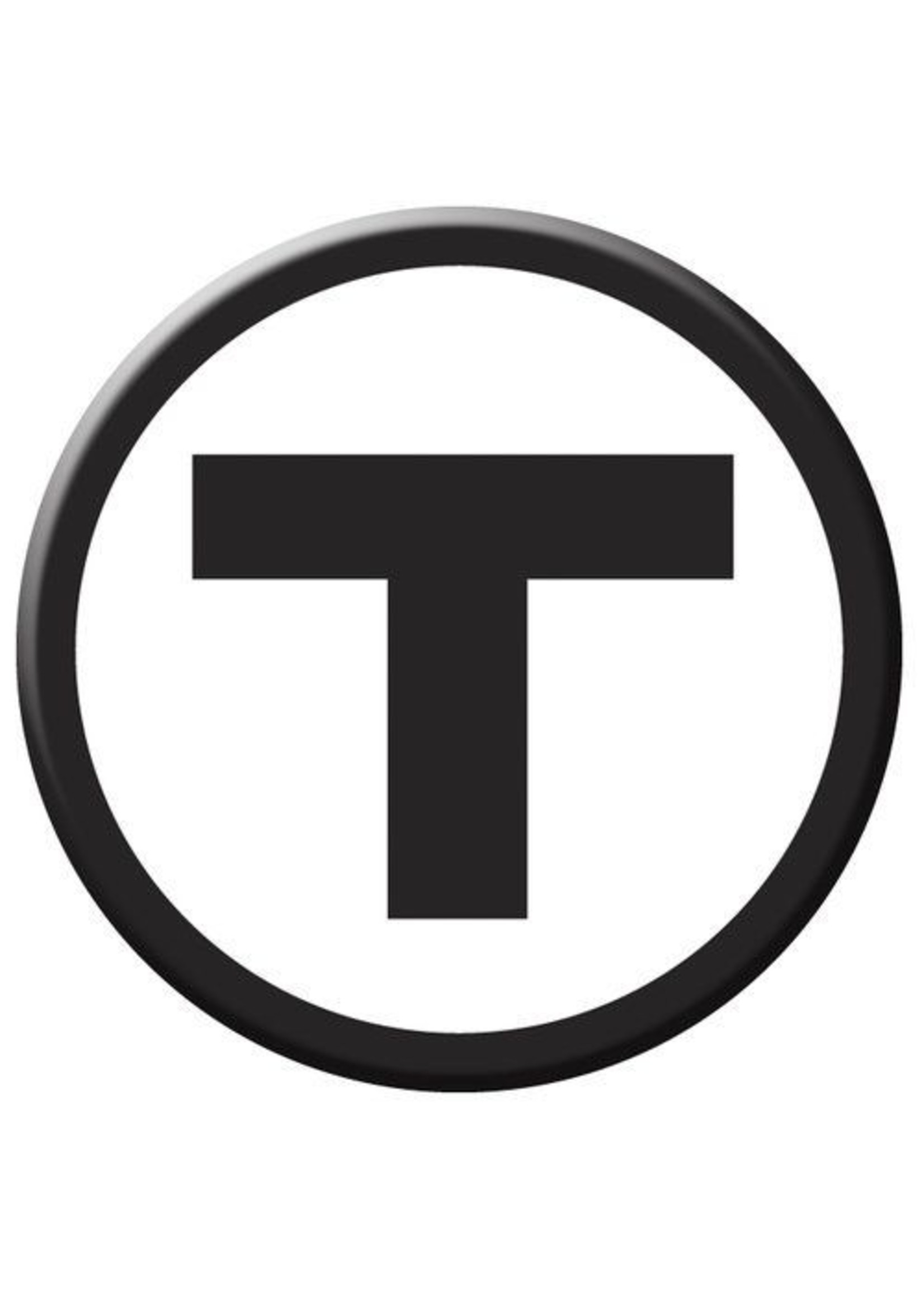 MBTA - Ward Maps MBTA "T" Logo Magnet