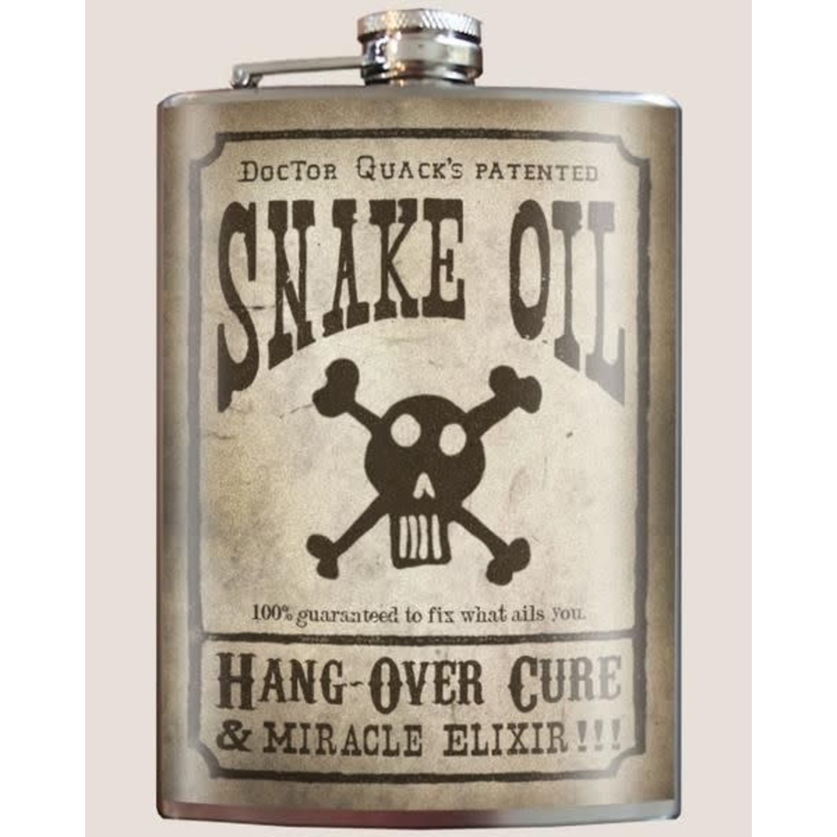 Trixie & Milo Snake Oil Flask