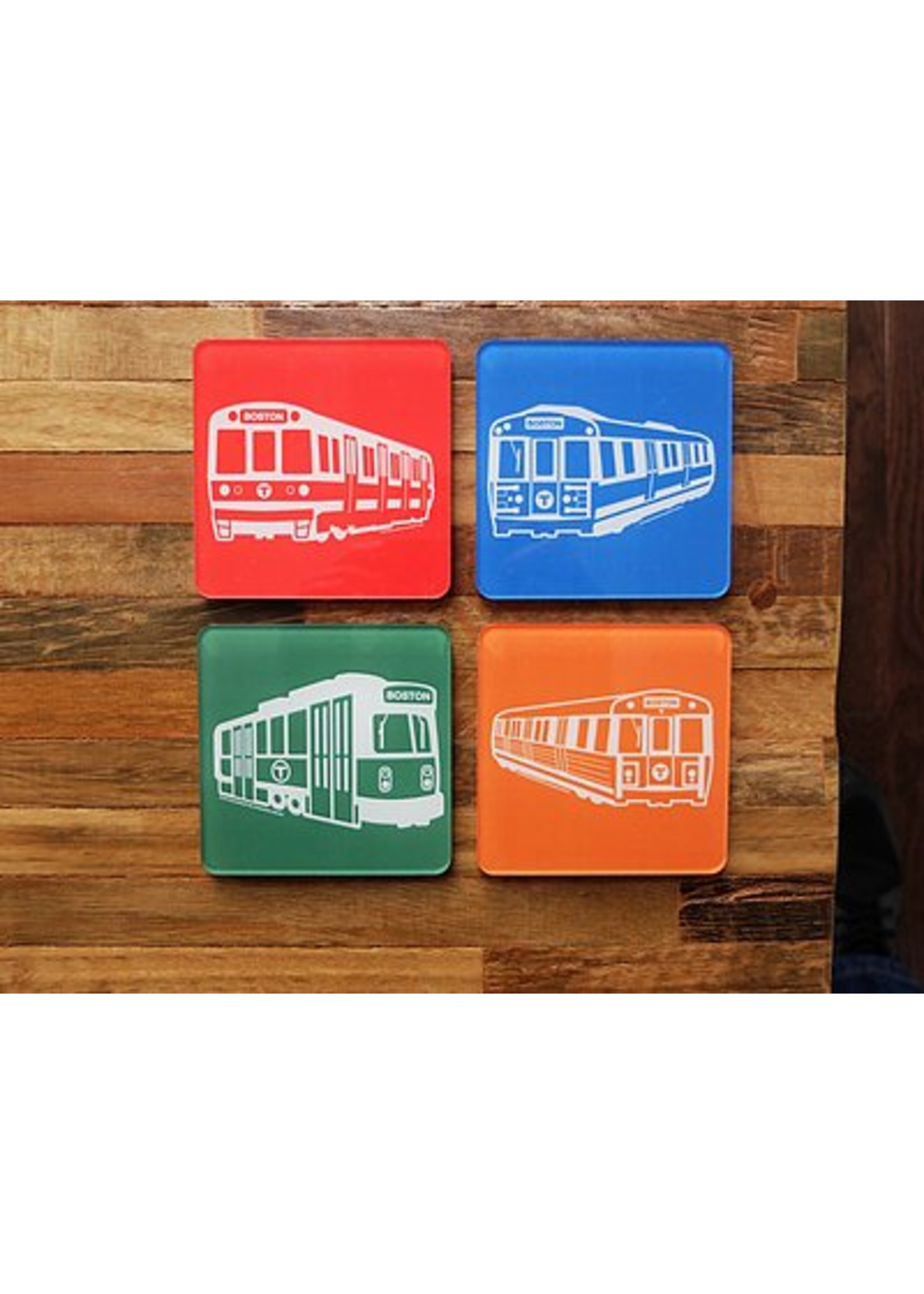 MBTA Coaster Set