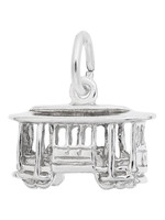 Sterling Silver Trolley Car Charm