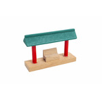 3T Rail Products Wood Waiting Station