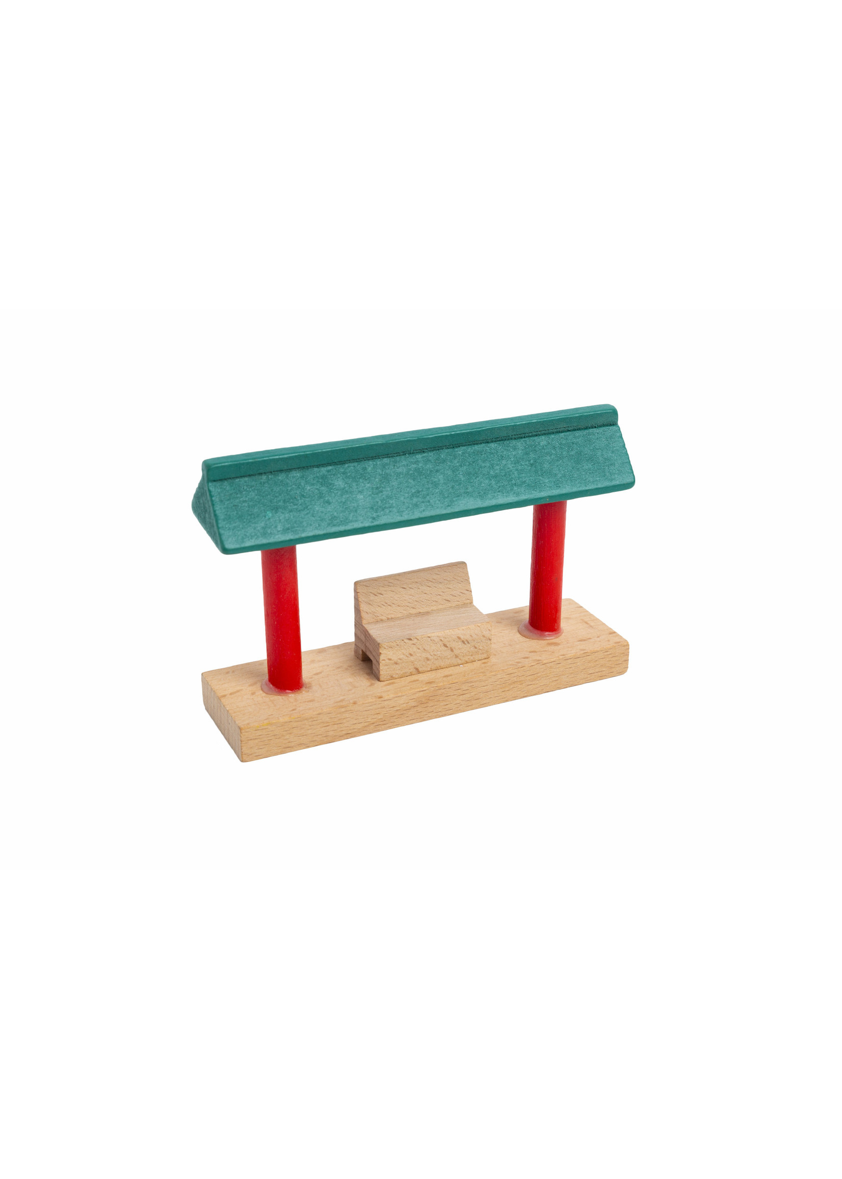 3T Rail Products Wood Waiting Station