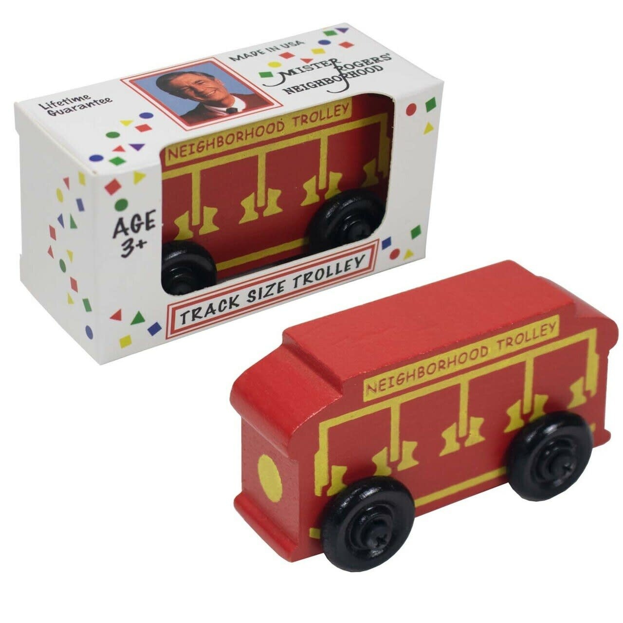 Daniel Tiger Track Size Trolley (Mr. Rogers) - SeashoreTrolleyMuseum