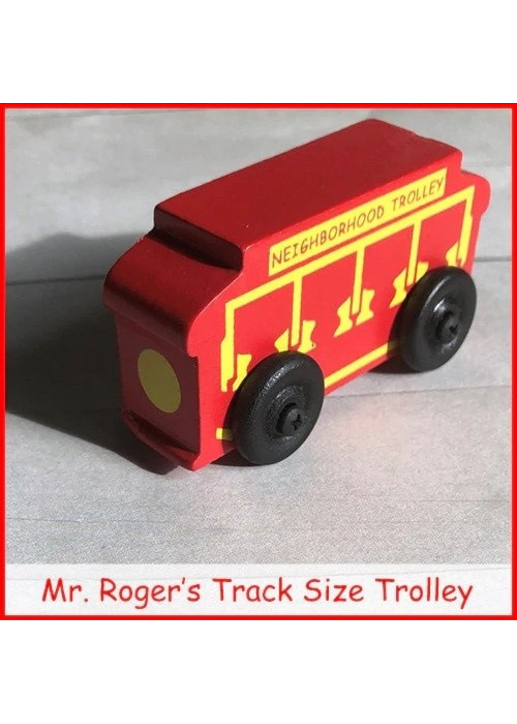 Daniel Tiger Track Size Trolley (Mr. Rogers)