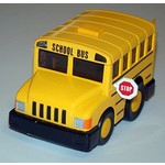 4" Chubby School Bus Pull Back